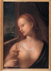 Magdalena mit der Salbölflasche